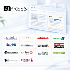 Reclamă text în rețeaua AiPress